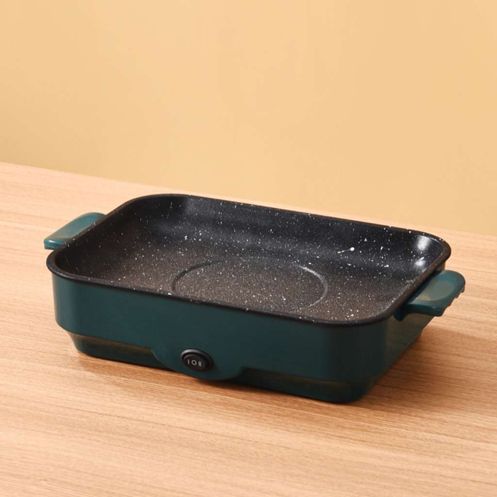 شواية كهربائية وشواية غير قابلة للالتصاق 26 سم