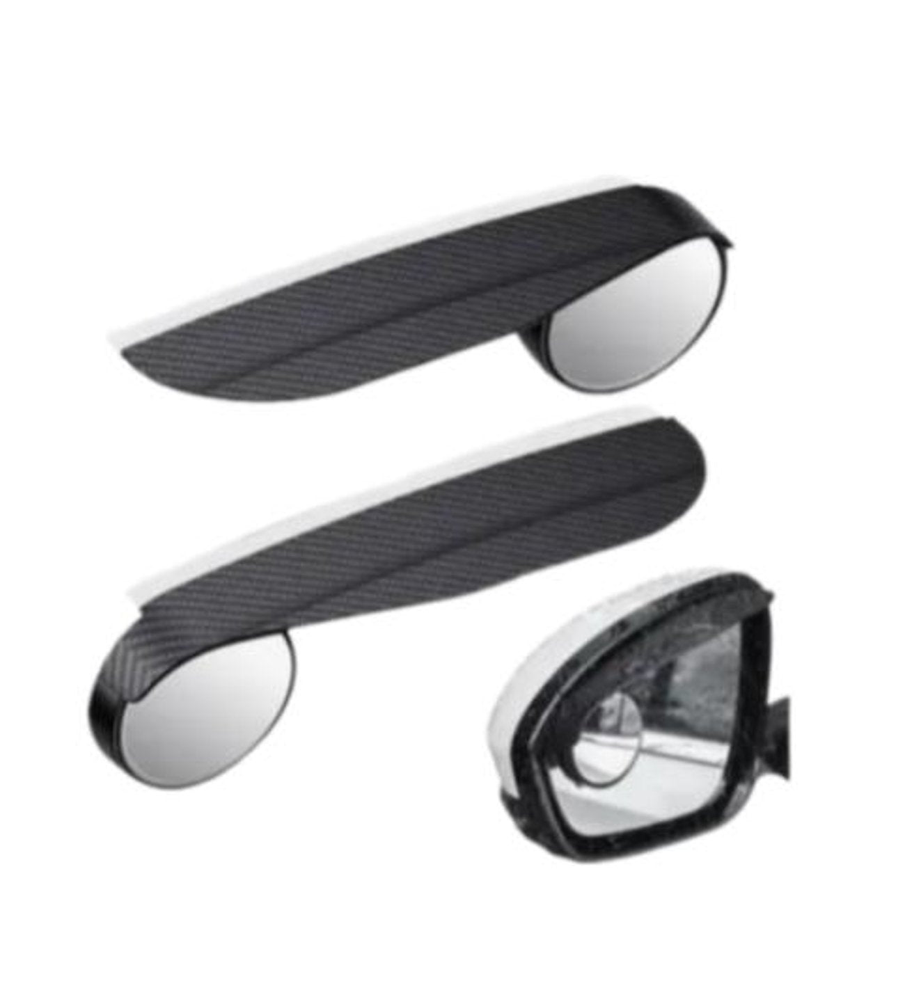 مراية النقطة العمياء 360° مع واقي المطر